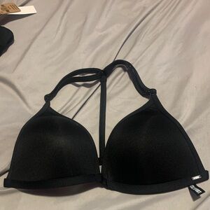 PINK Victoria's Secret Black Bikini Top